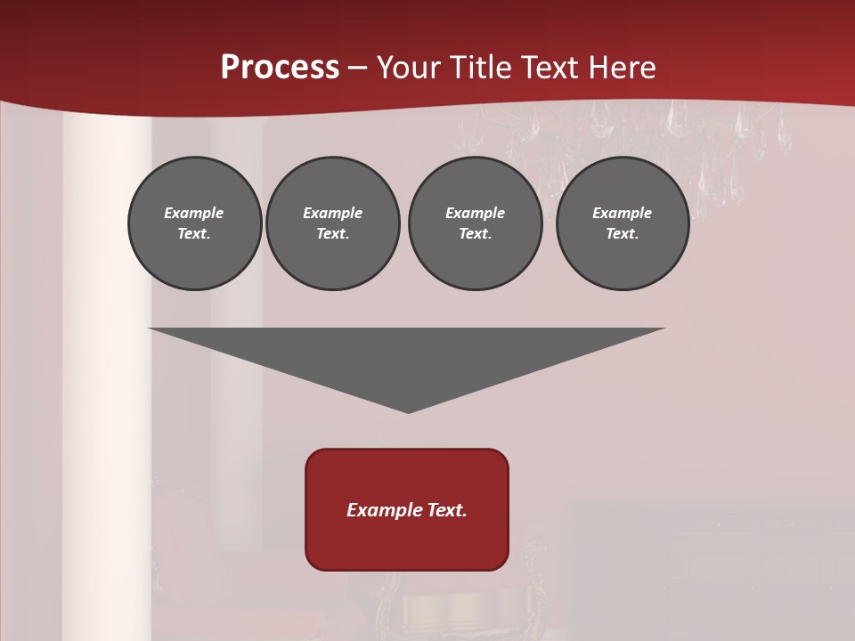 Chair Character Trategy PowerPoint Template