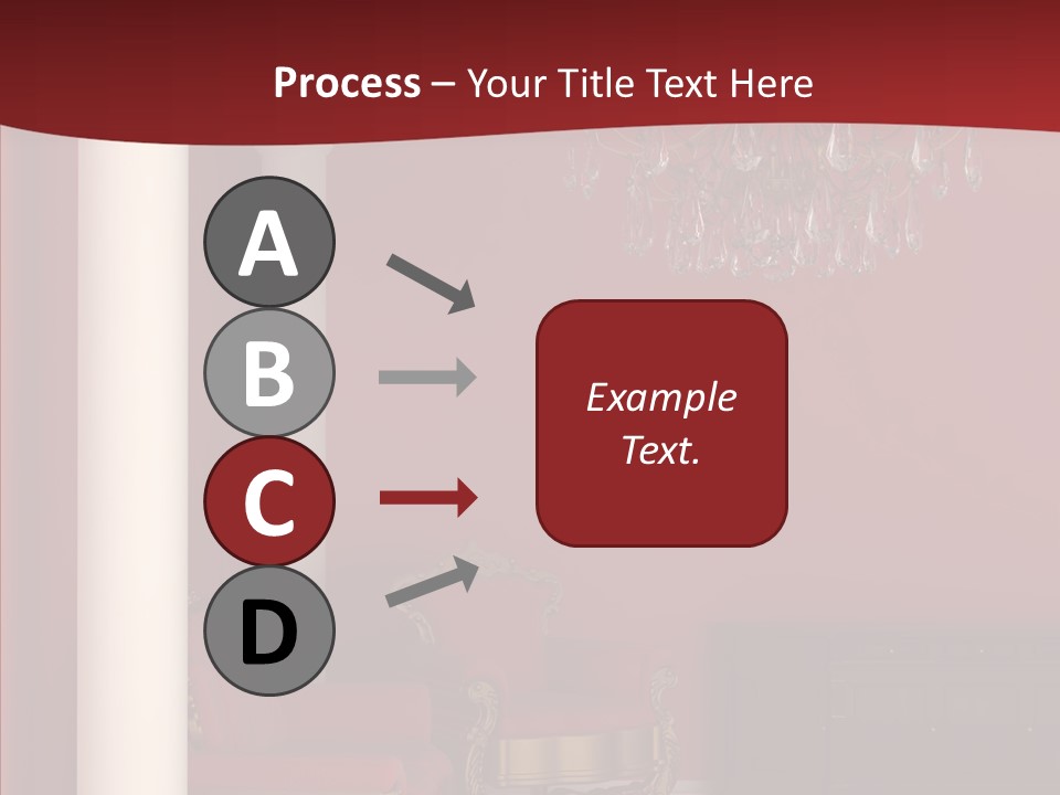 Chair Character Trategy PowerPoint Template