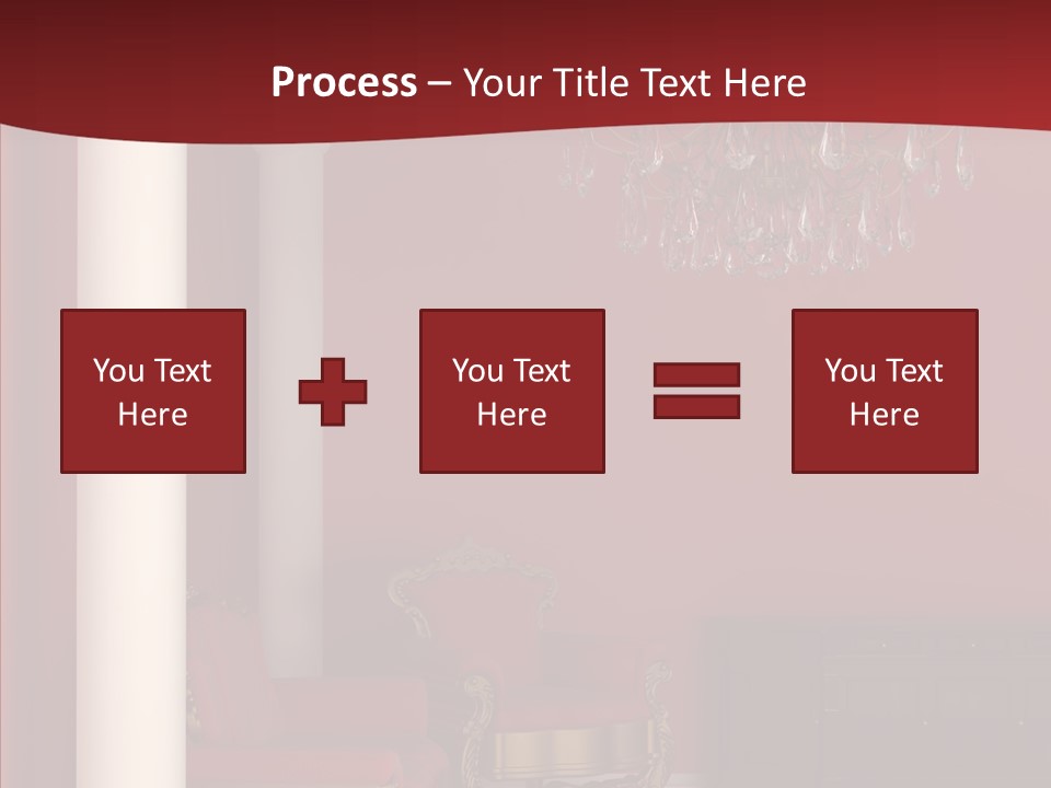 Chair Character Trategy PowerPoint Template
