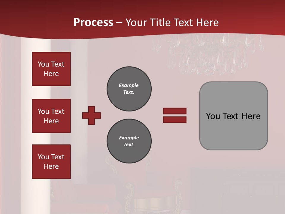 Chair Character Trategy PowerPoint Template