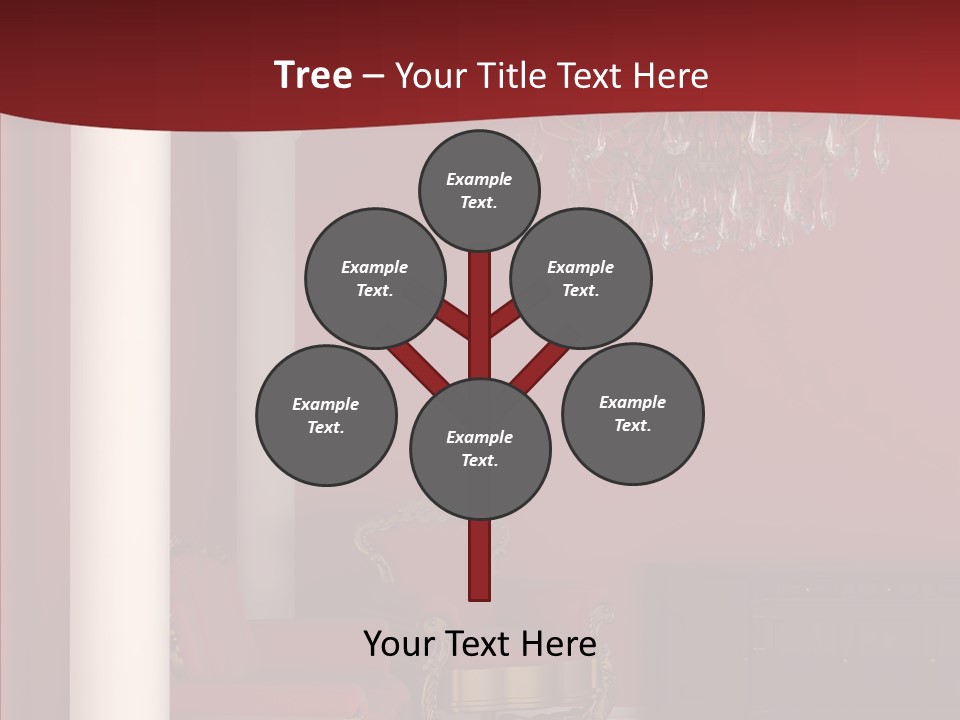 Chair Character Trategy PowerPoint Template