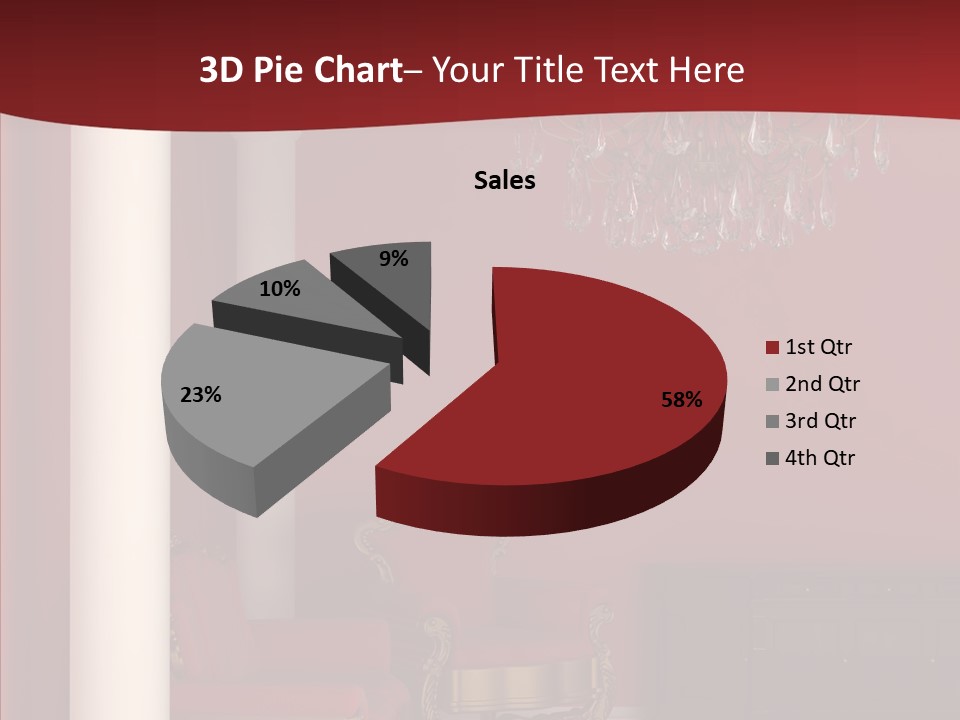 Chair Character Trategy PowerPoint Template