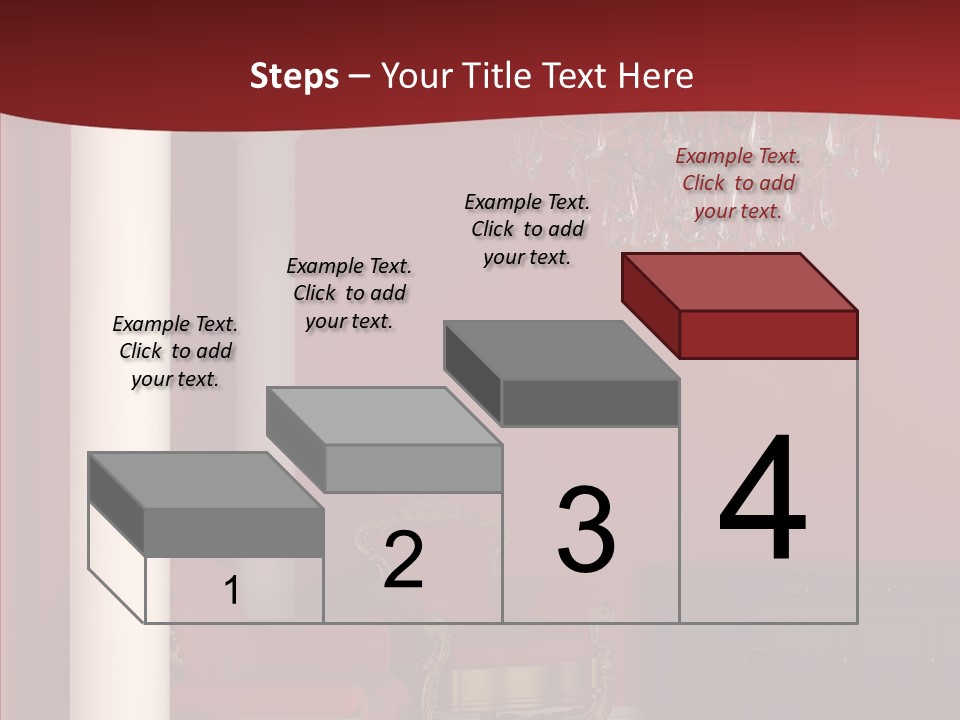 Chair Character Trategy PowerPoint Template