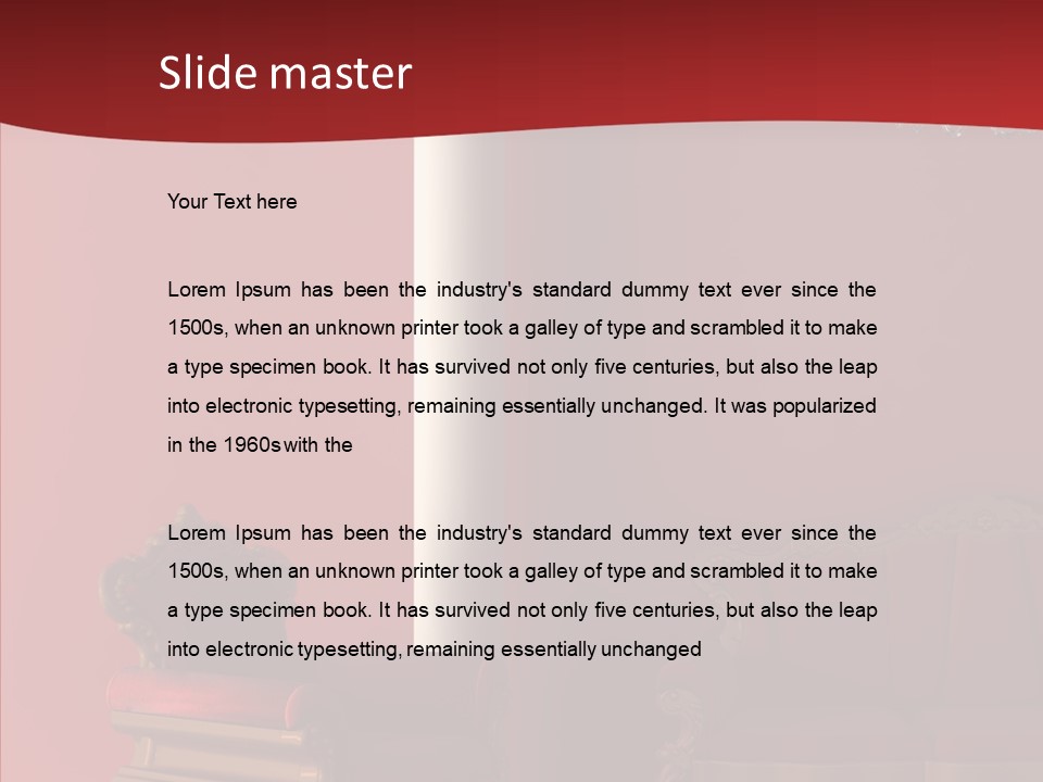 Team Corporate Writing PowerPoint Template