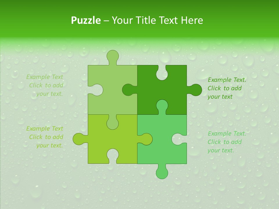 Mid Air Pattern Surface PowerPoint Template