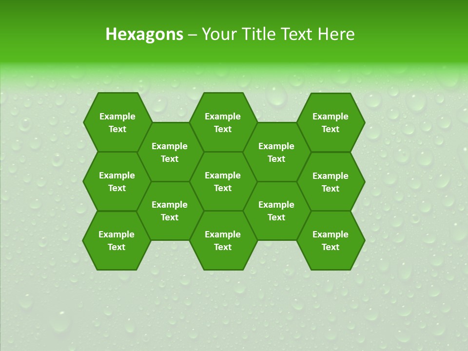 Mid Air Pattern Surface PowerPoint Template