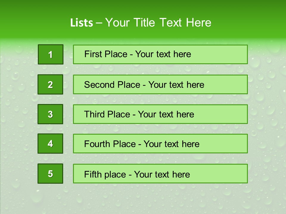 Mid Air Pattern Surface PowerPoint Template