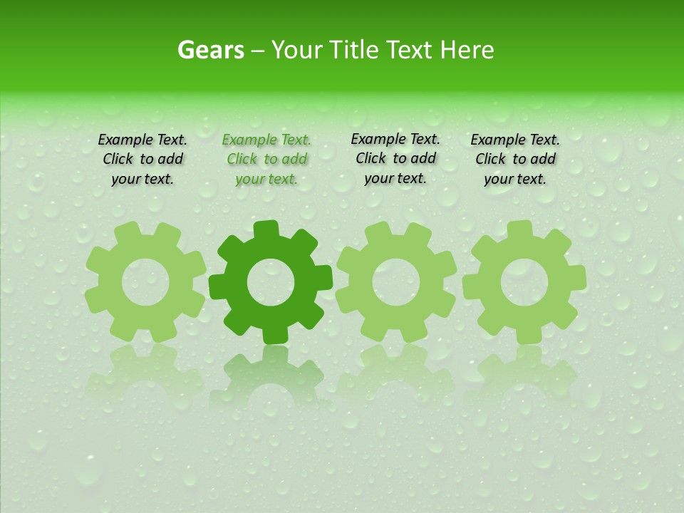 Mid Air Pattern Surface PowerPoint Template