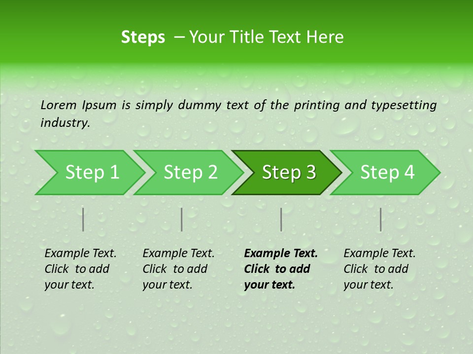 Mid Air Pattern Surface PowerPoint Template