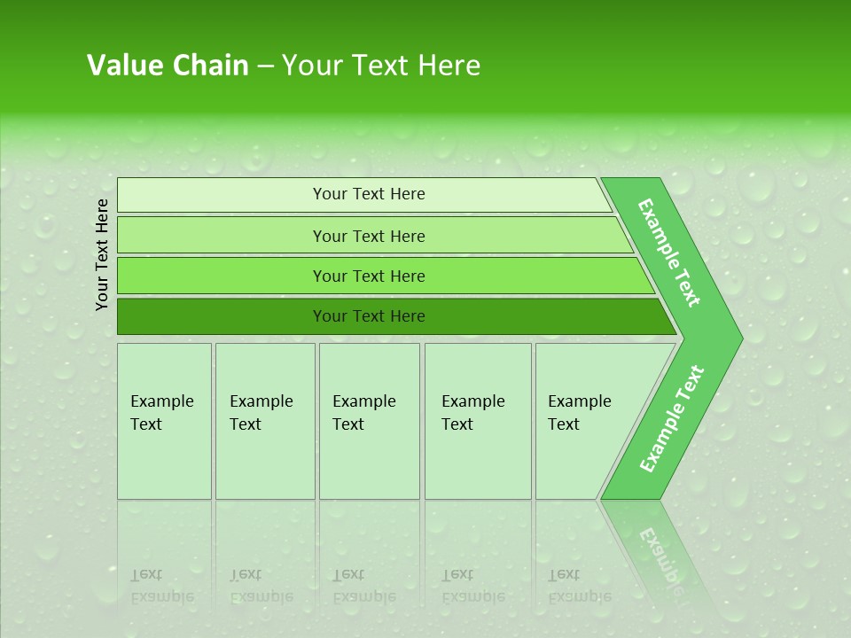 Mid Air Pattern Surface PowerPoint Template
