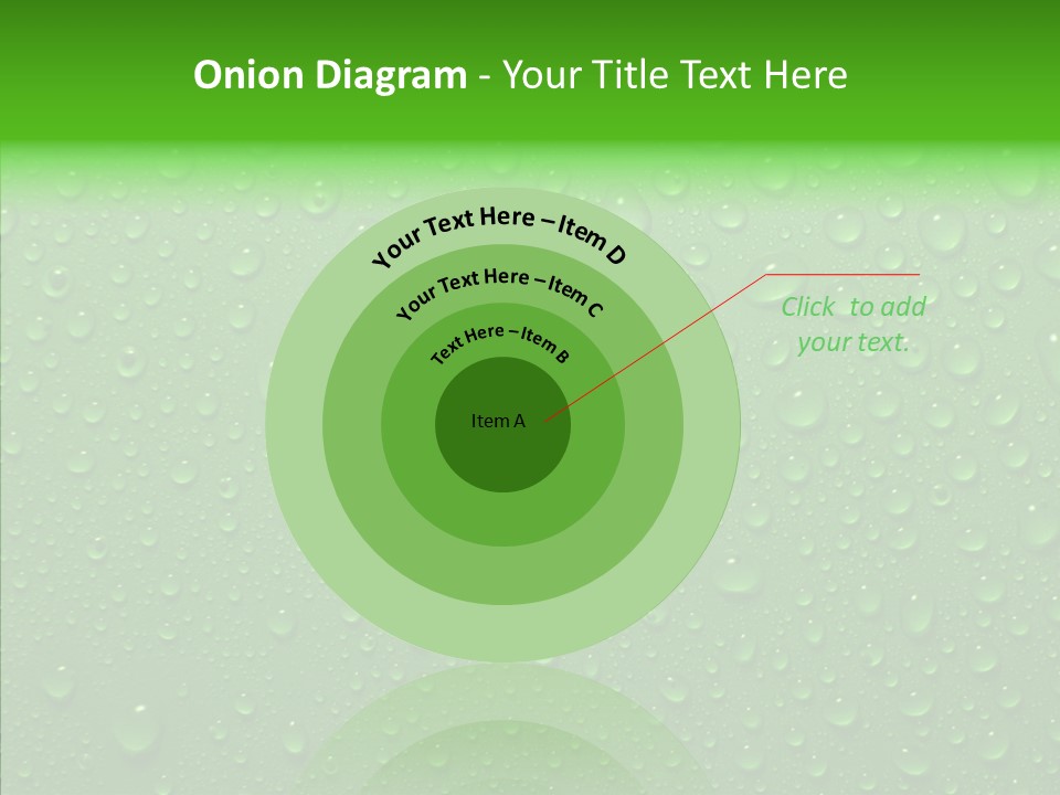 Mid Air Pattern Surface PowerPoint Template