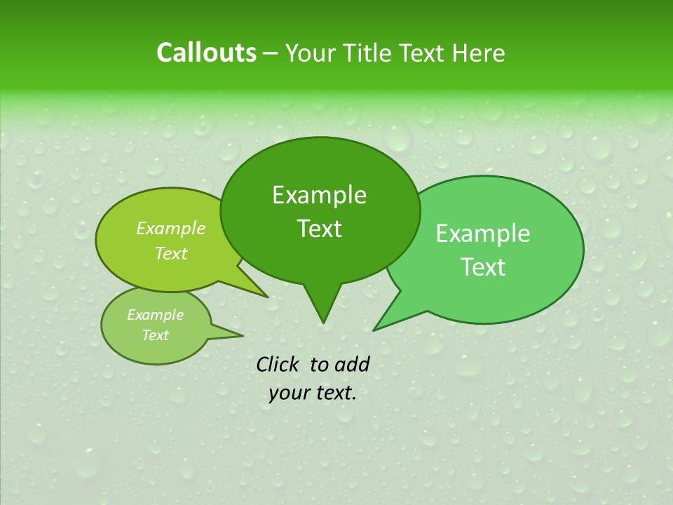 Mid Air Pattern Surface PowerPoint Template
