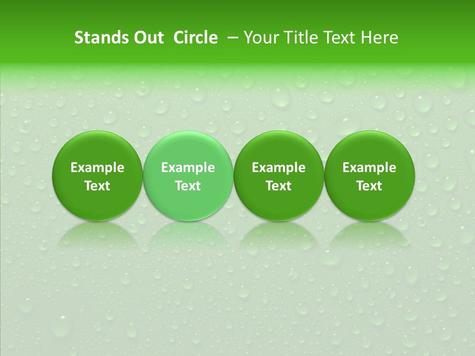 Mid Air Pattern Surface PowerPoint Template