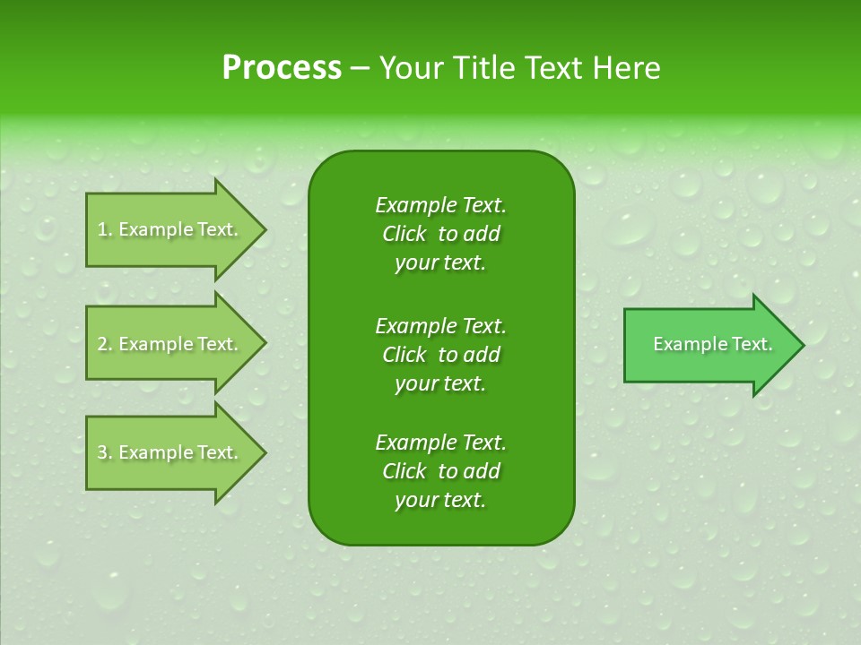 Mid Air Pattern Surface PowerPoint Template