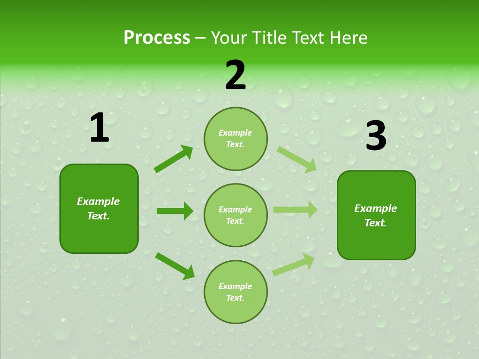 Mid Air Pattern Surface PowerPoint Template