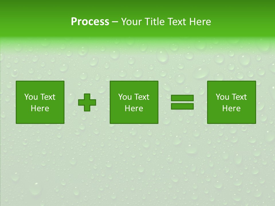 Mid Air Pattern Surface PowerPoint Template