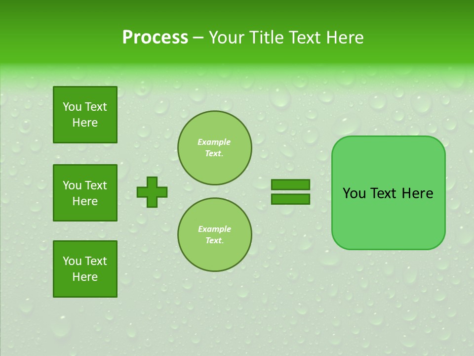 Mid Air Pattern Surface PowerPoint Template