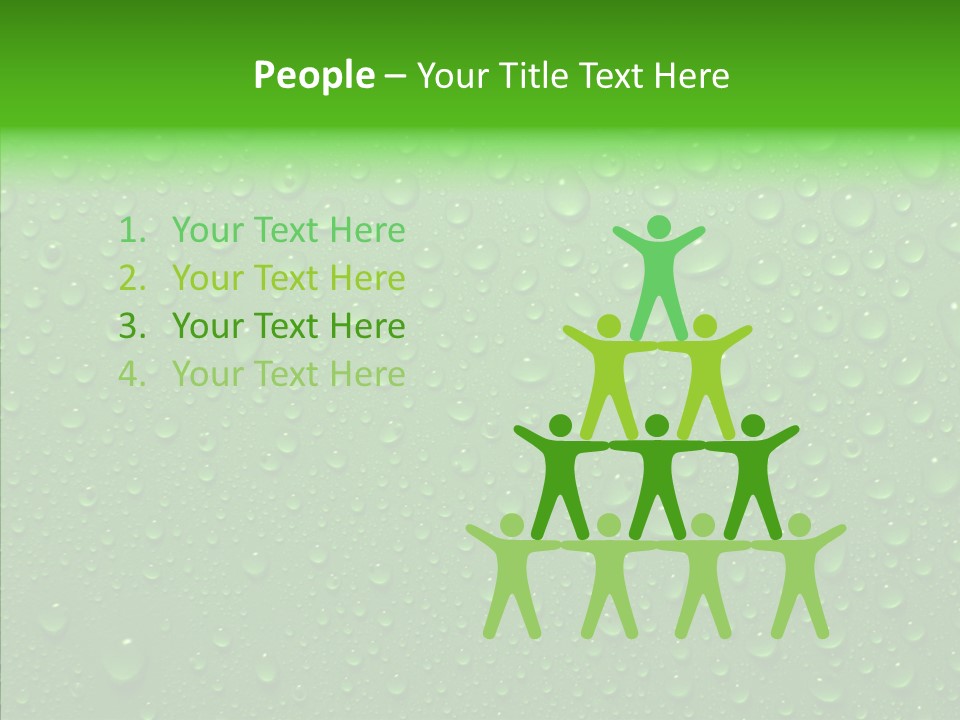 Mid Air Pattern Surface PowerPoint Template