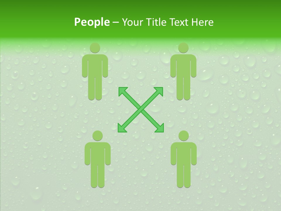 Mid Air Pattern Surface PowerPoint Template