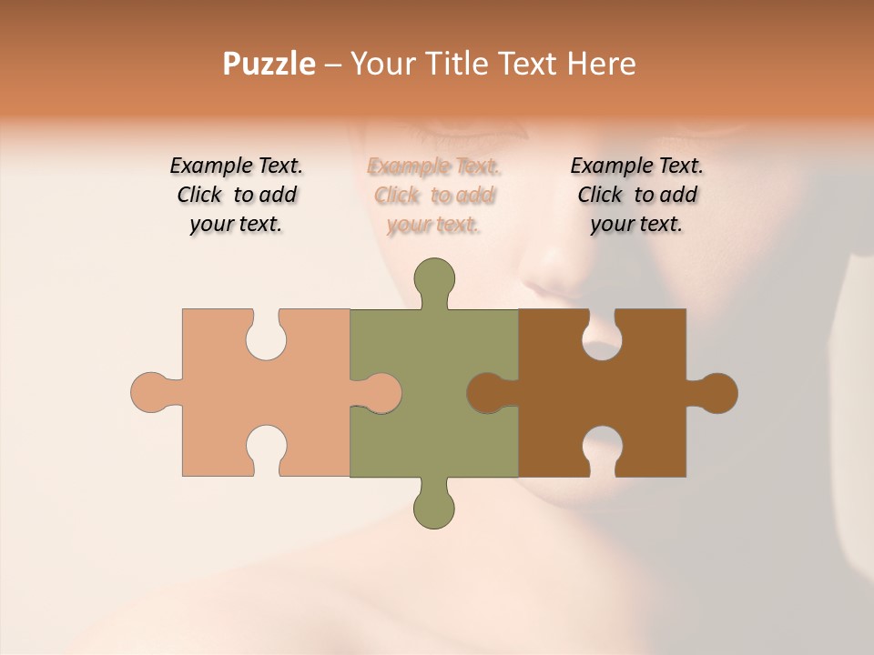 Lips Model Plumpy PowerPoint Template