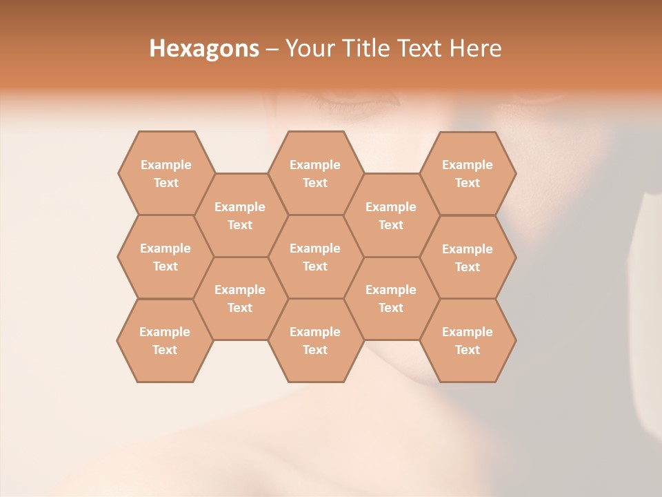 Lips Model Plumpy PowerPoint Template