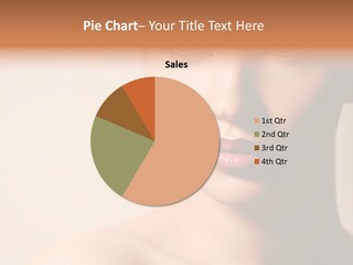 Lips Model Plumpy PowerPoint Template