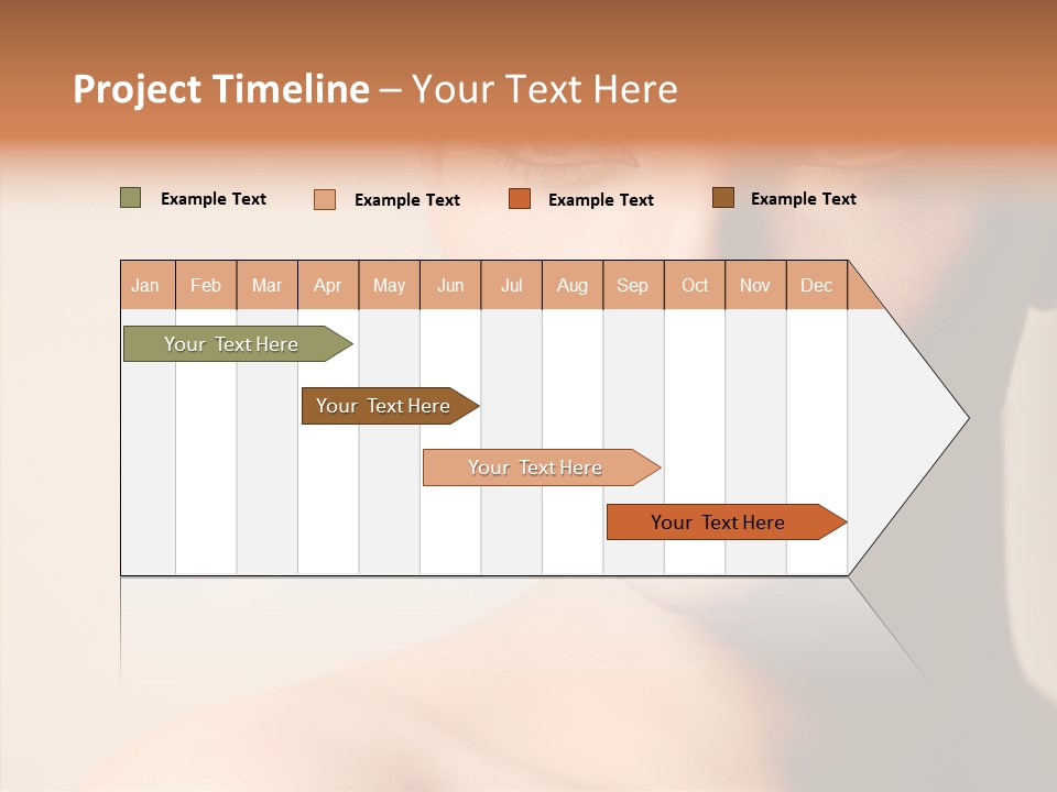 Lips Model Plumpy PowerPoint Template