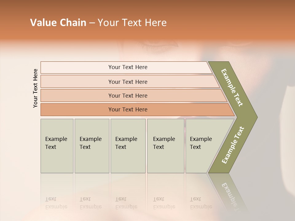 Lips Model Plumpy PowerPoint Template