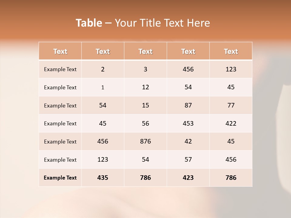 Lips Model Plumpy PowerPoint Template