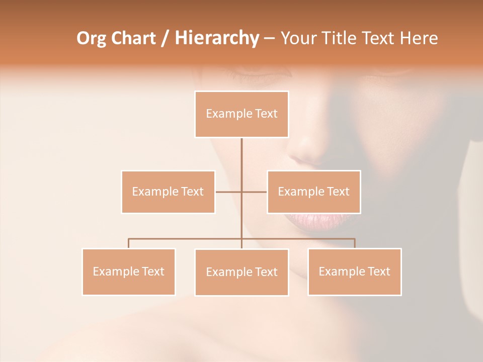 Lips Model Plumpy PowerPoint Template