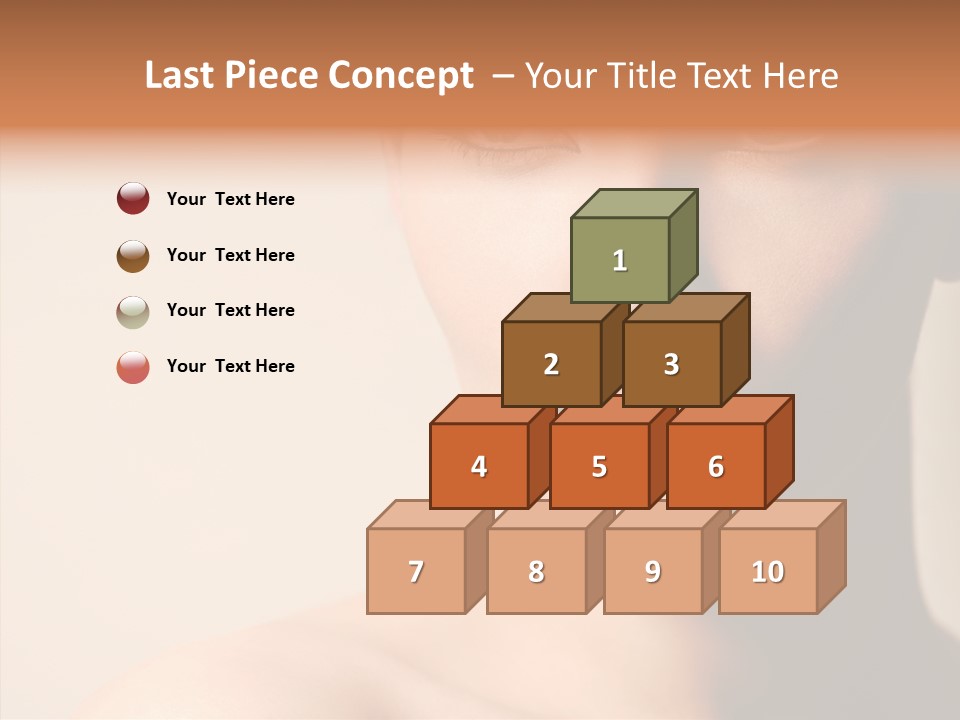 Lips Model Plumpy PowerPoint Template