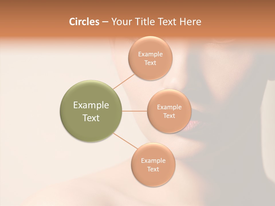 Lips Model Plumpy PowerPoint Template