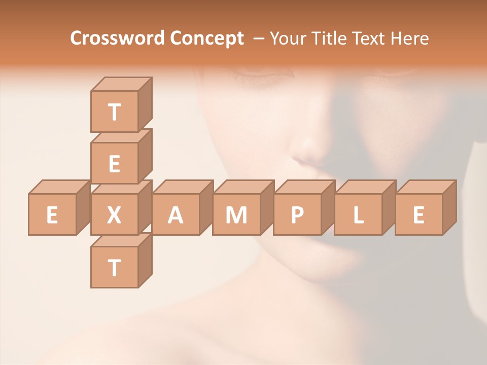 Lips Model Plumpy PowerPoint Template