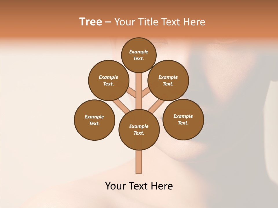 Lips Model Plumpy PowerPoint Template