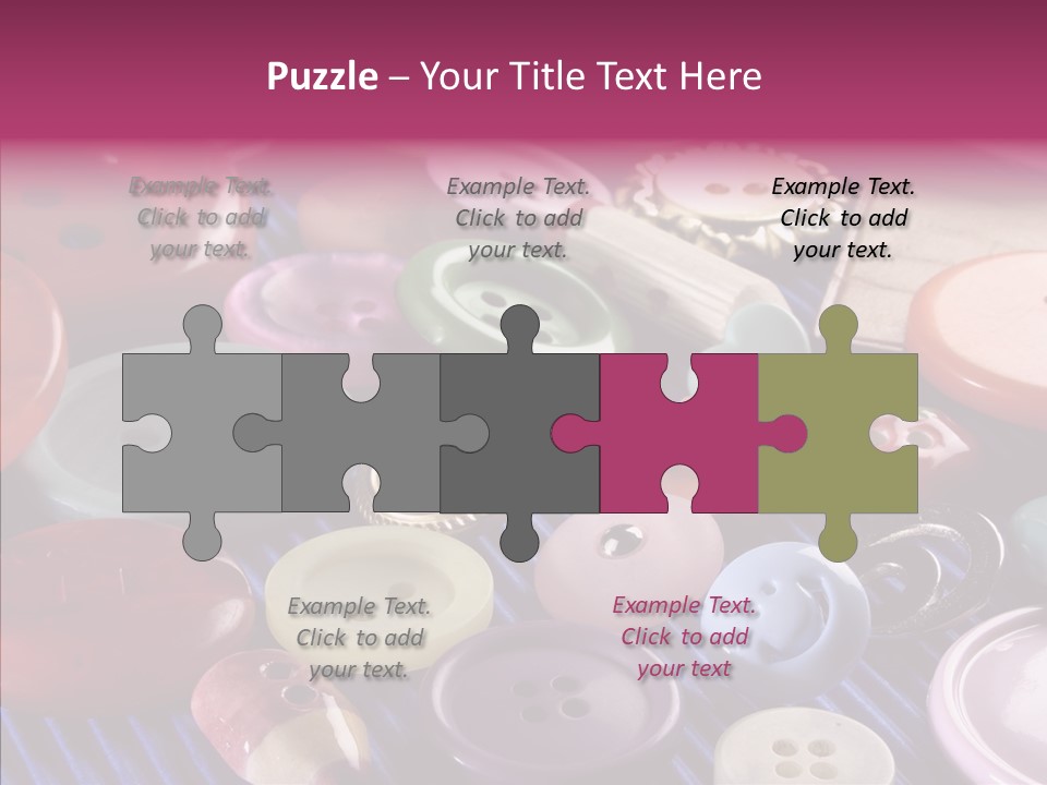 Security Variety Dressmaking PowerPoint Template