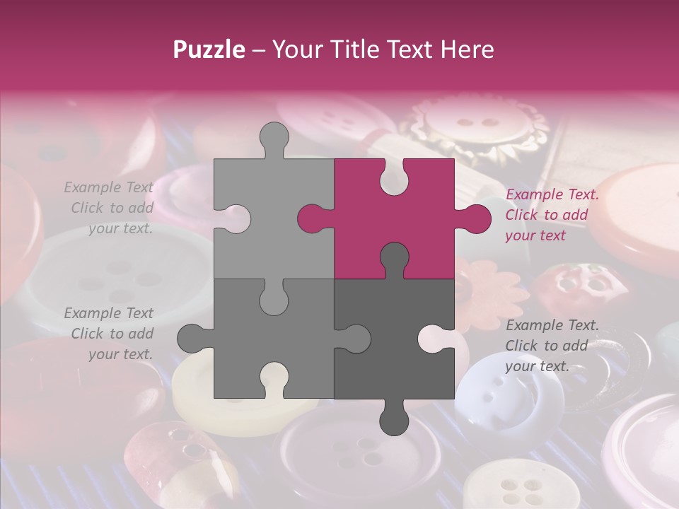 Security Variety Dressmaking PowerPoint Template