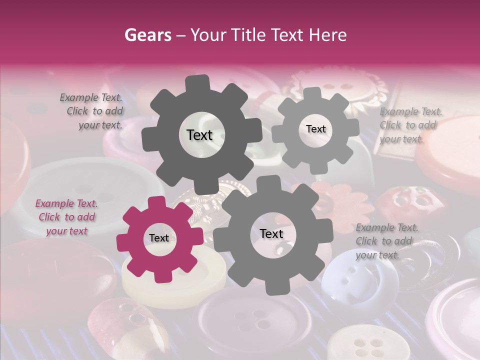 Security Variety Dressmaking PowerPoint Template