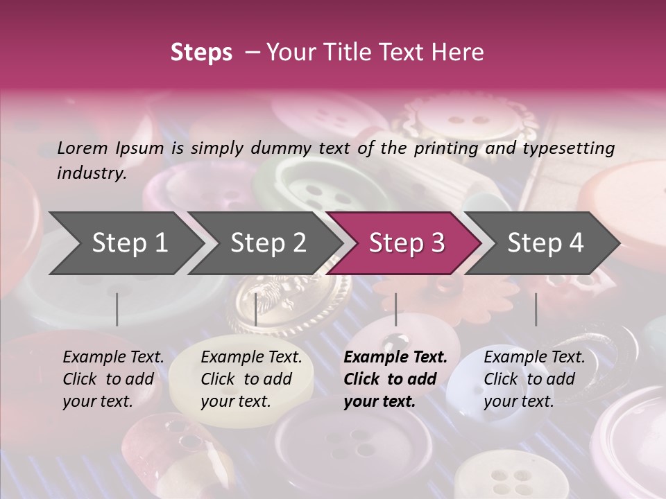 Security Variety Dressmaking PowerPoint Template