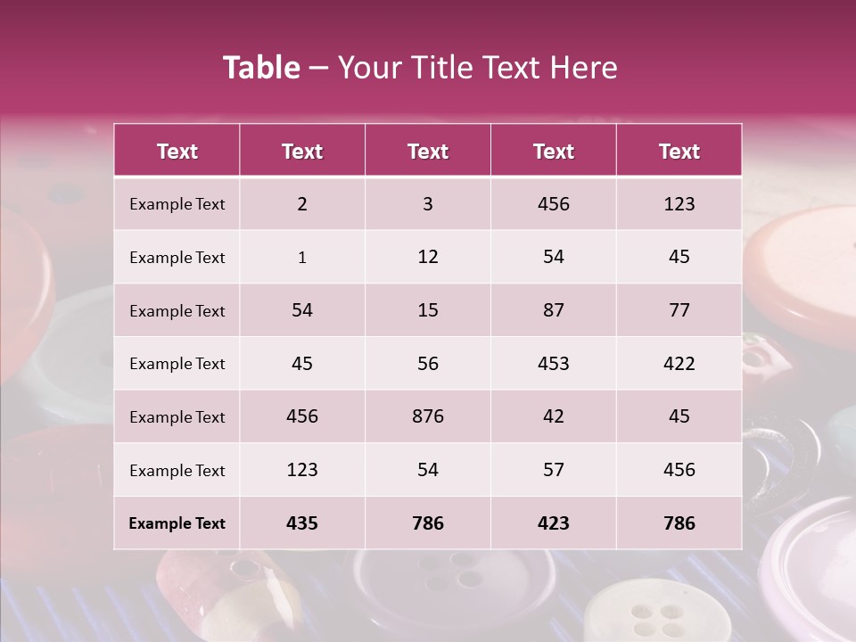Security Variety Dressmaking PowerPoint Template