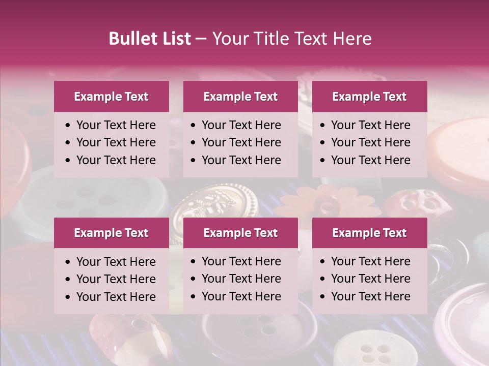Security Variety Dressmaking PowerPoint Template
