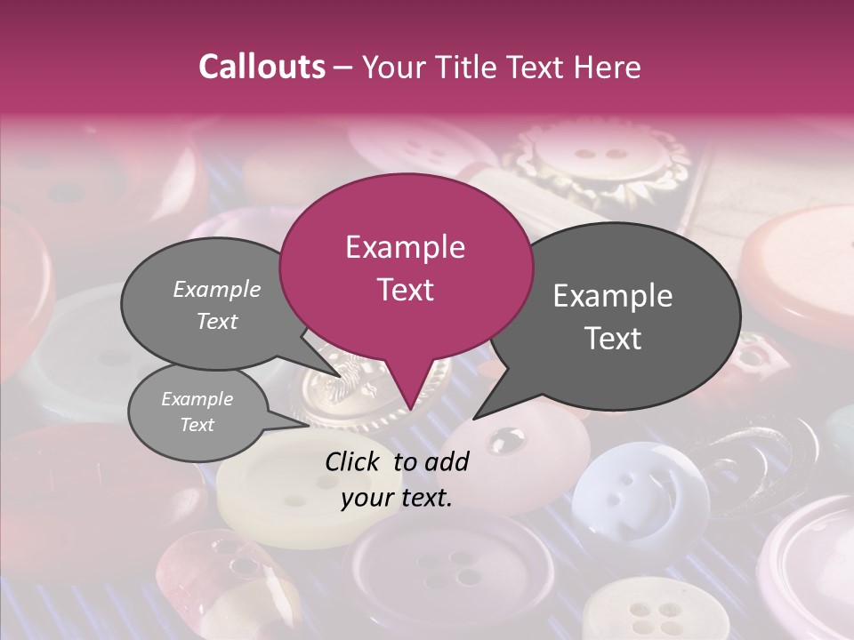 Security Variety Dressmaking PowerPoint Template