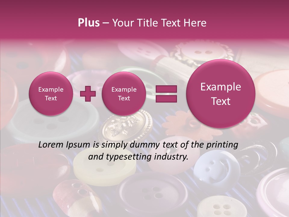 Security Variety Dressmaking PowerPoint Template