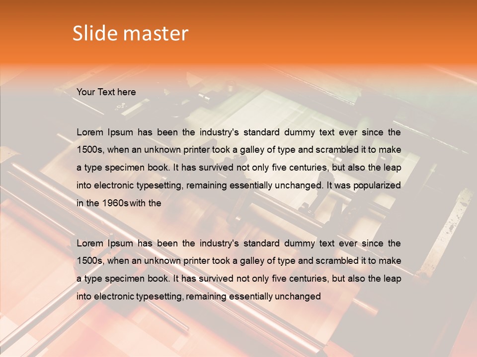 Press Production Motion PowerPoint Template