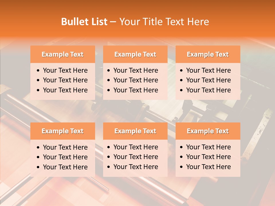 Press Production Motion PowerPoint Template