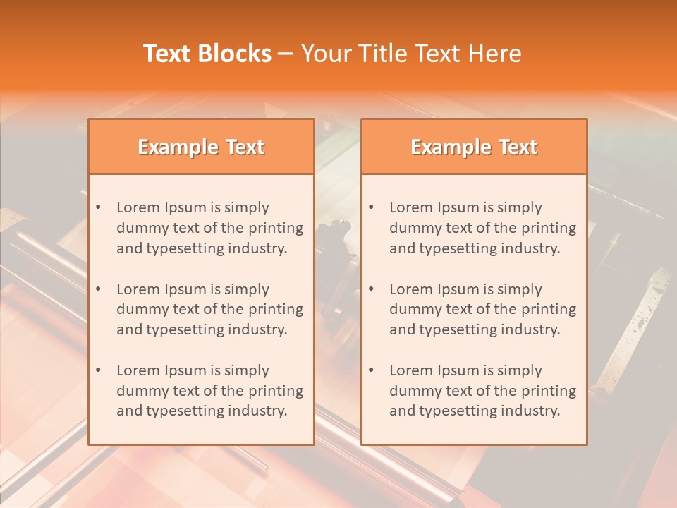 Press Production Motion PowerPoint Template