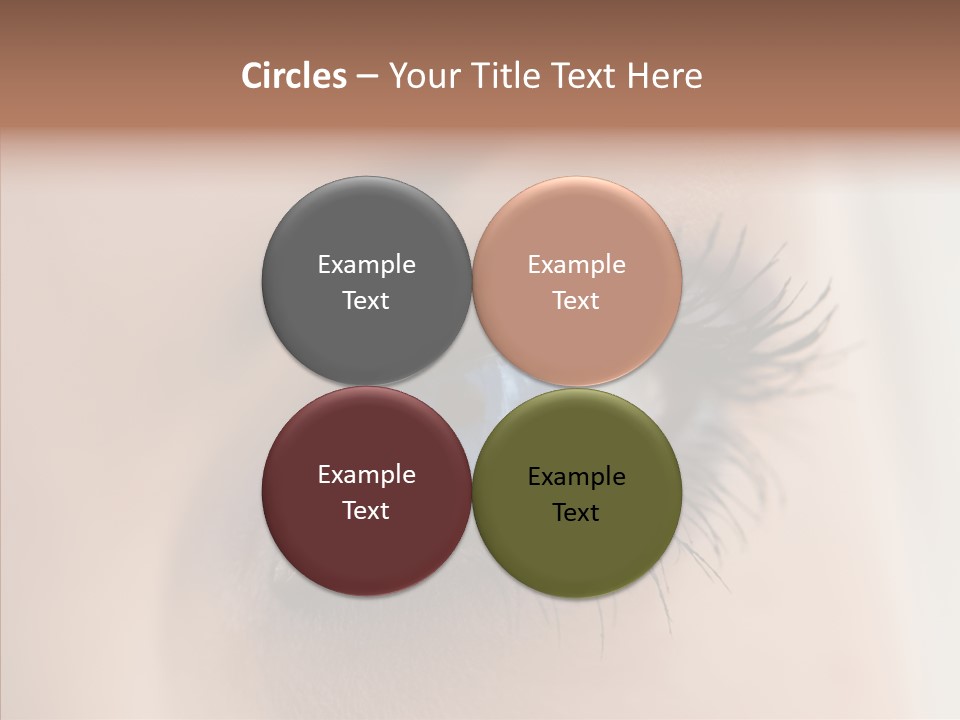 Dilate Lashes Inspect PowerPoint Template