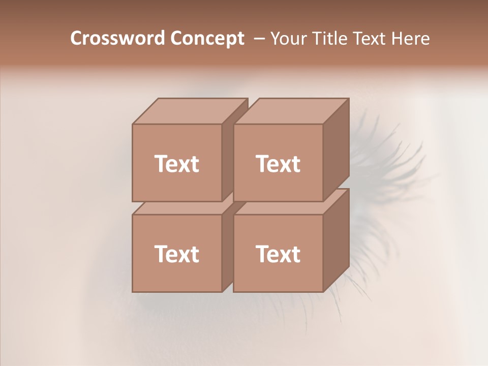 Dilate Lashes Inspect PowerPoint Template
