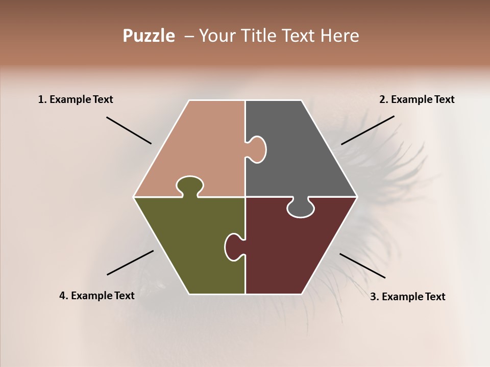 Dilate Lashes Inspect PowerPoint Template
