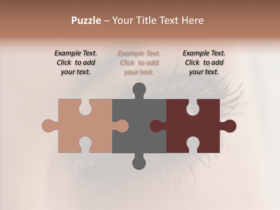 Dilate Lashes Inspect PowerPoint Template