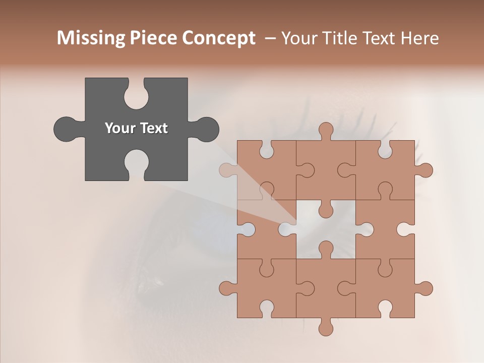 Dilate Lashes Inspect PowerPoint Template